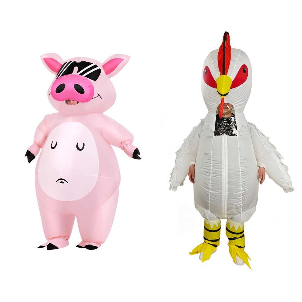 Cartoon Animal Piglet Inflatab - Suits review and price