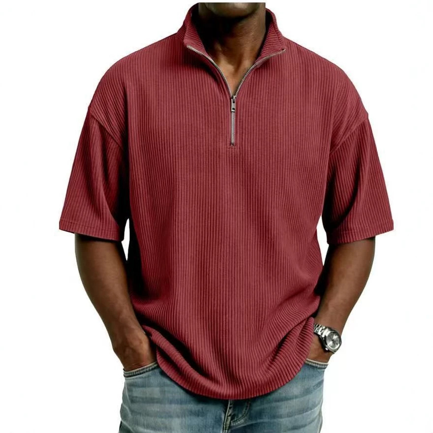 Summer Corduroy Stand-up Colla - Corduroy Button Up Shirt Men review and price