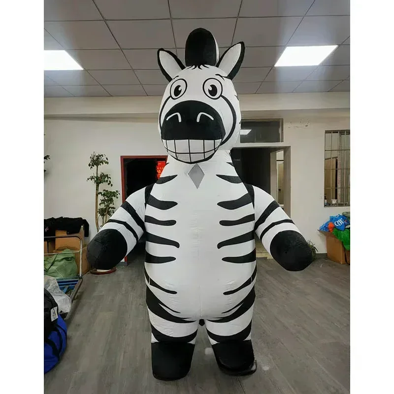 Inflatable Zebra Mascot Costum - Suits review and price