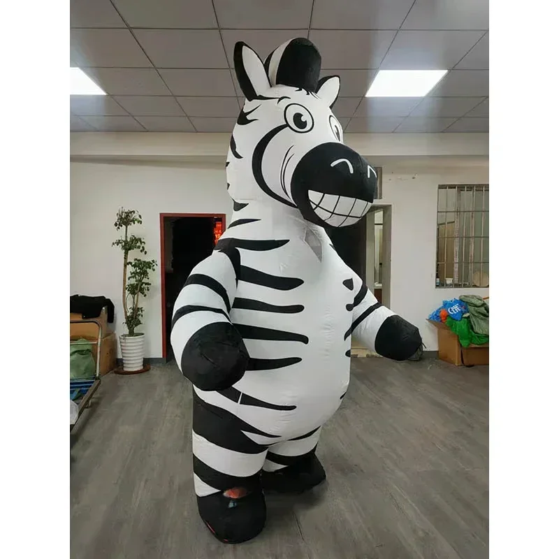 Inflatable Zebra Mascot Costum - Suits review and price