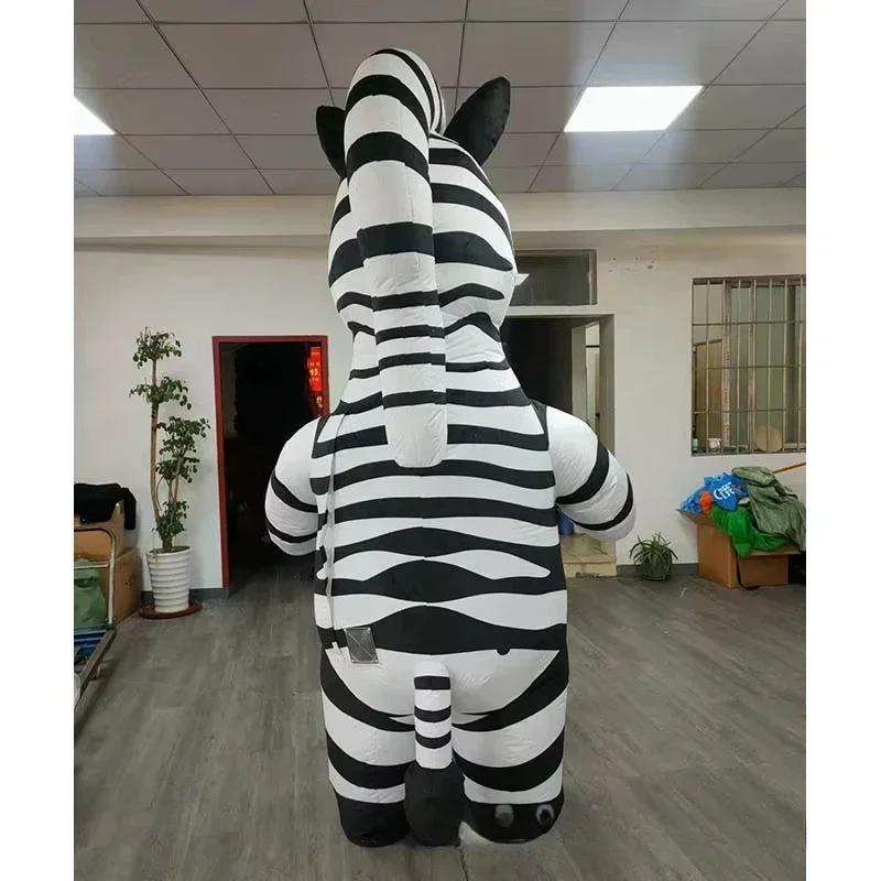 Inflatable Zebra Mascot Costum - Suits review and price