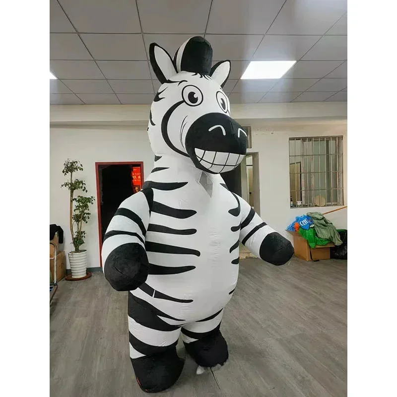Inflatable Zebra Mascot Costum - Suits review and price