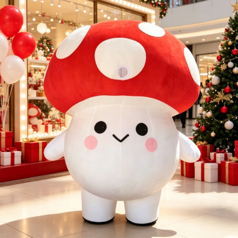 Cute Mushroom Inflatable Masco - Suits review and price