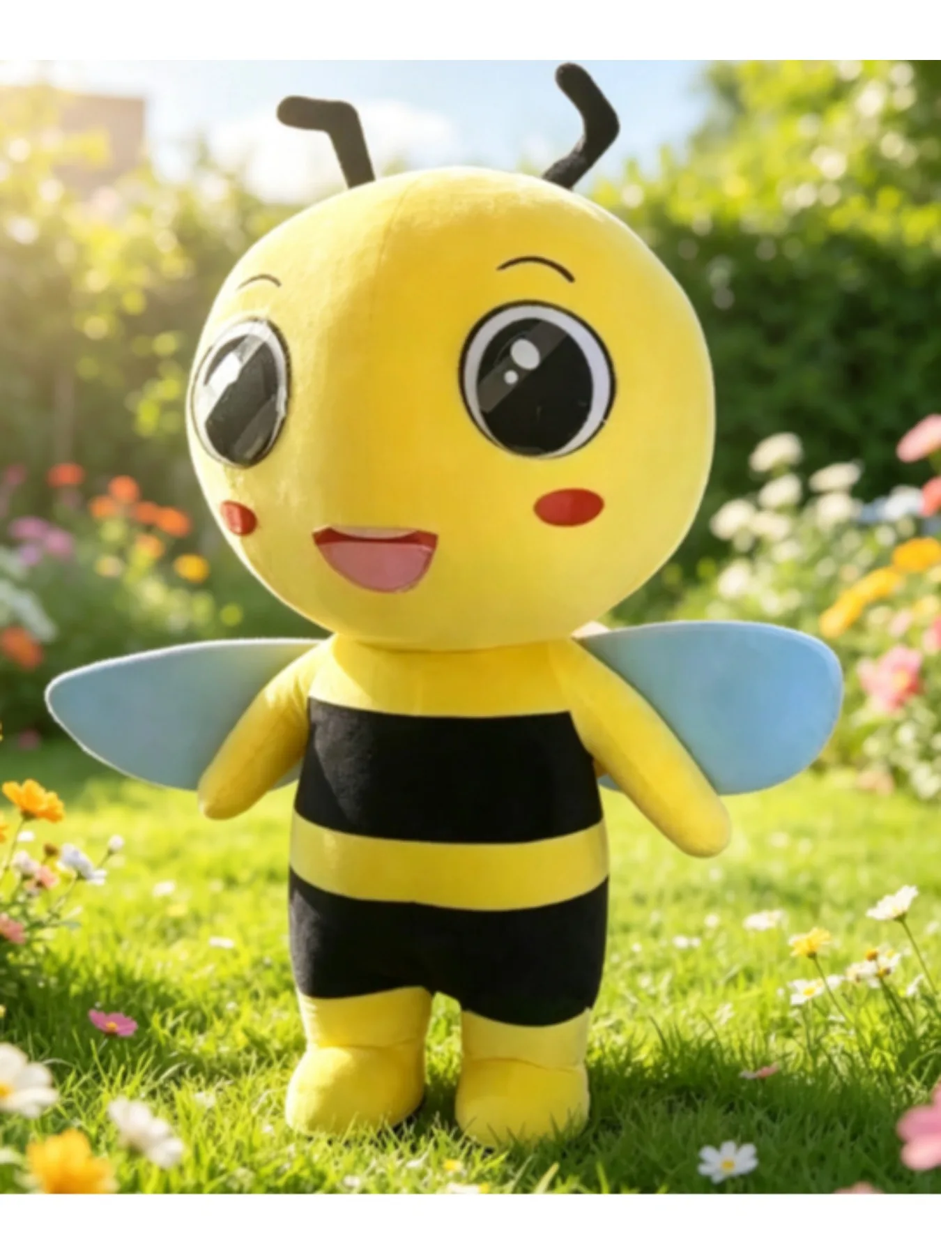 Inflatable Bee Mascot Costume  - Suits review and price