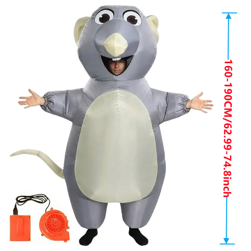 Cartoon Mouse Inflatable Costu - Suits review and price
