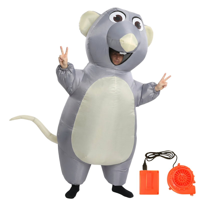 Cartoon Mouse Inflatable Costu - Suits review and price
