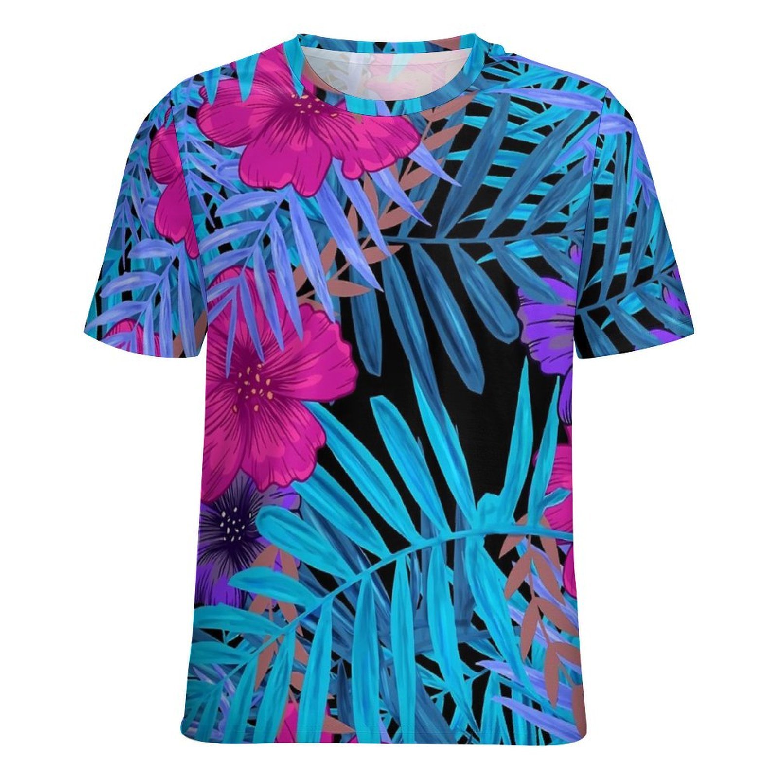 Oversize T-Shirt Summer Tropic - Vintage Hawaiian Floral Shirt review and price