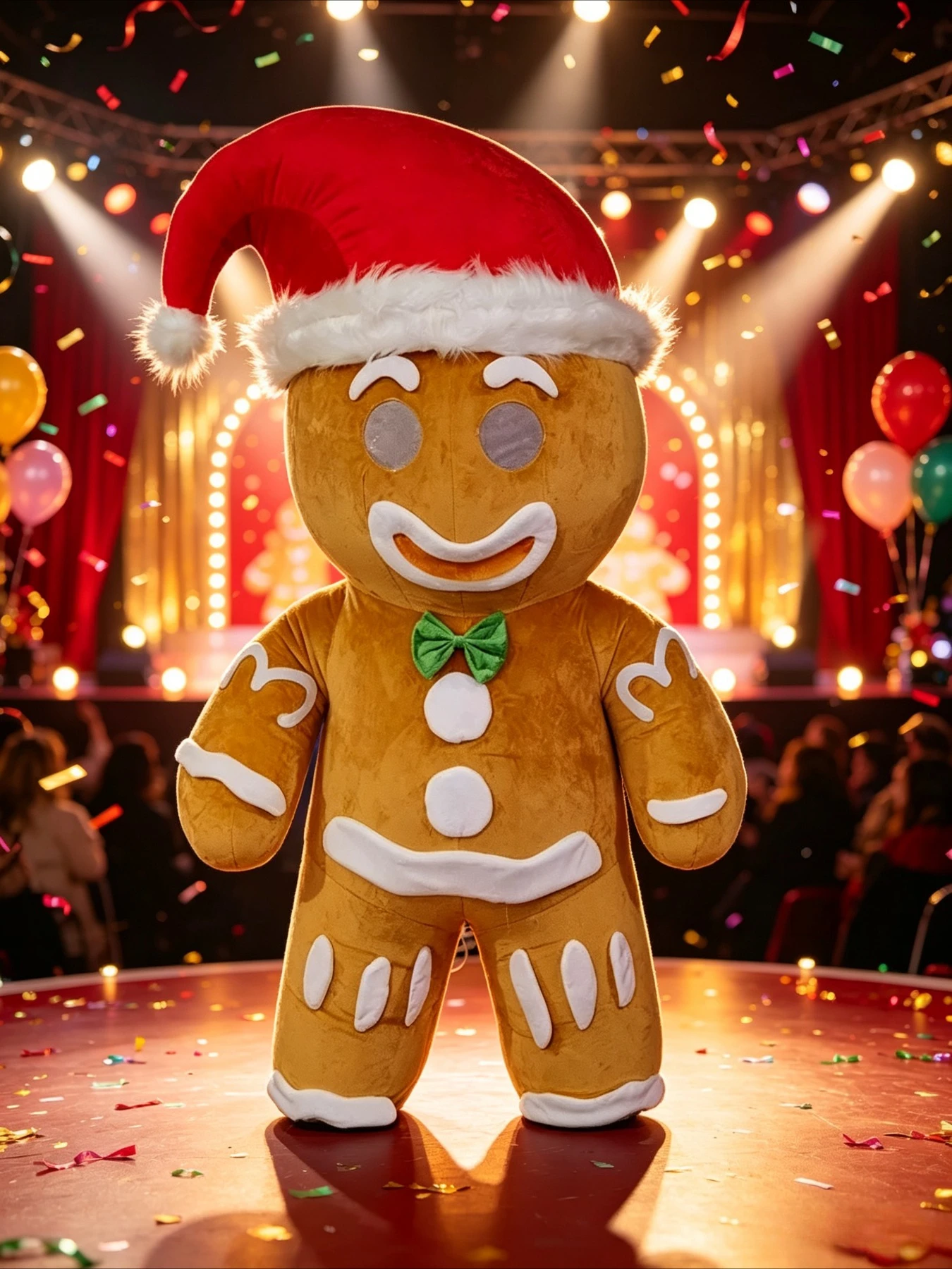 Inflatable Gingerbread Man Cos - Suits review and price