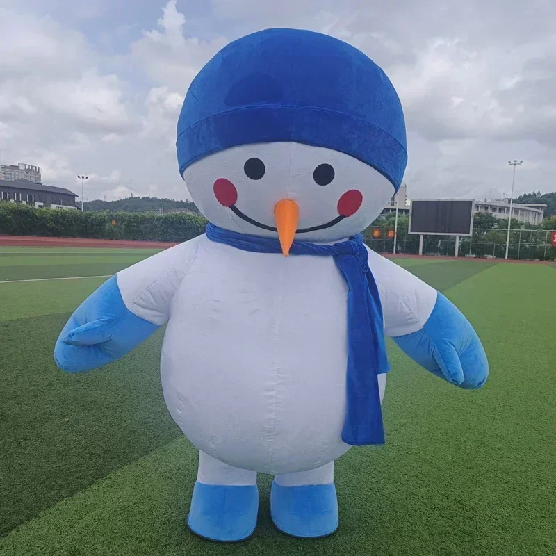 Inflatable Snowman Mascot Cost - Suits review and price