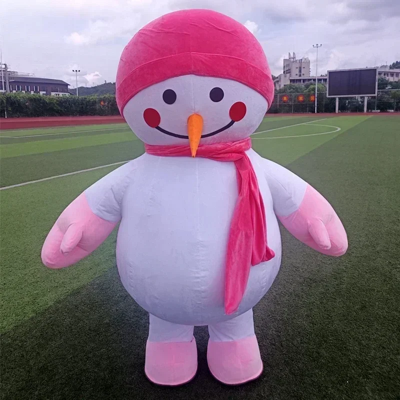 Inflatable Snowman Mascot Cost - Suits review and price