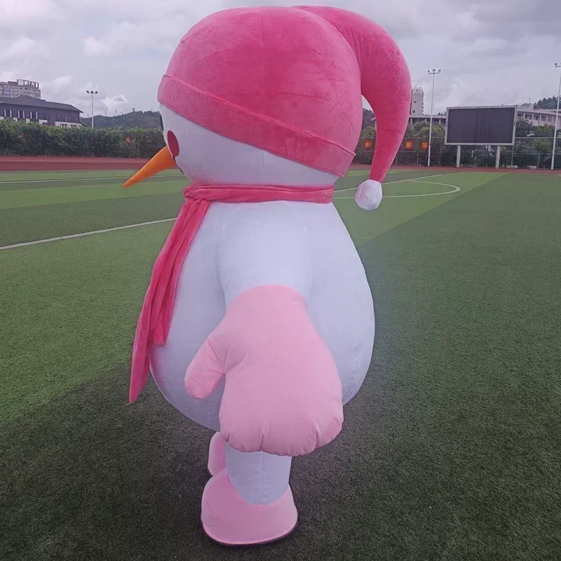 Inflatable Snowman Mascot Cost - Suits review and price