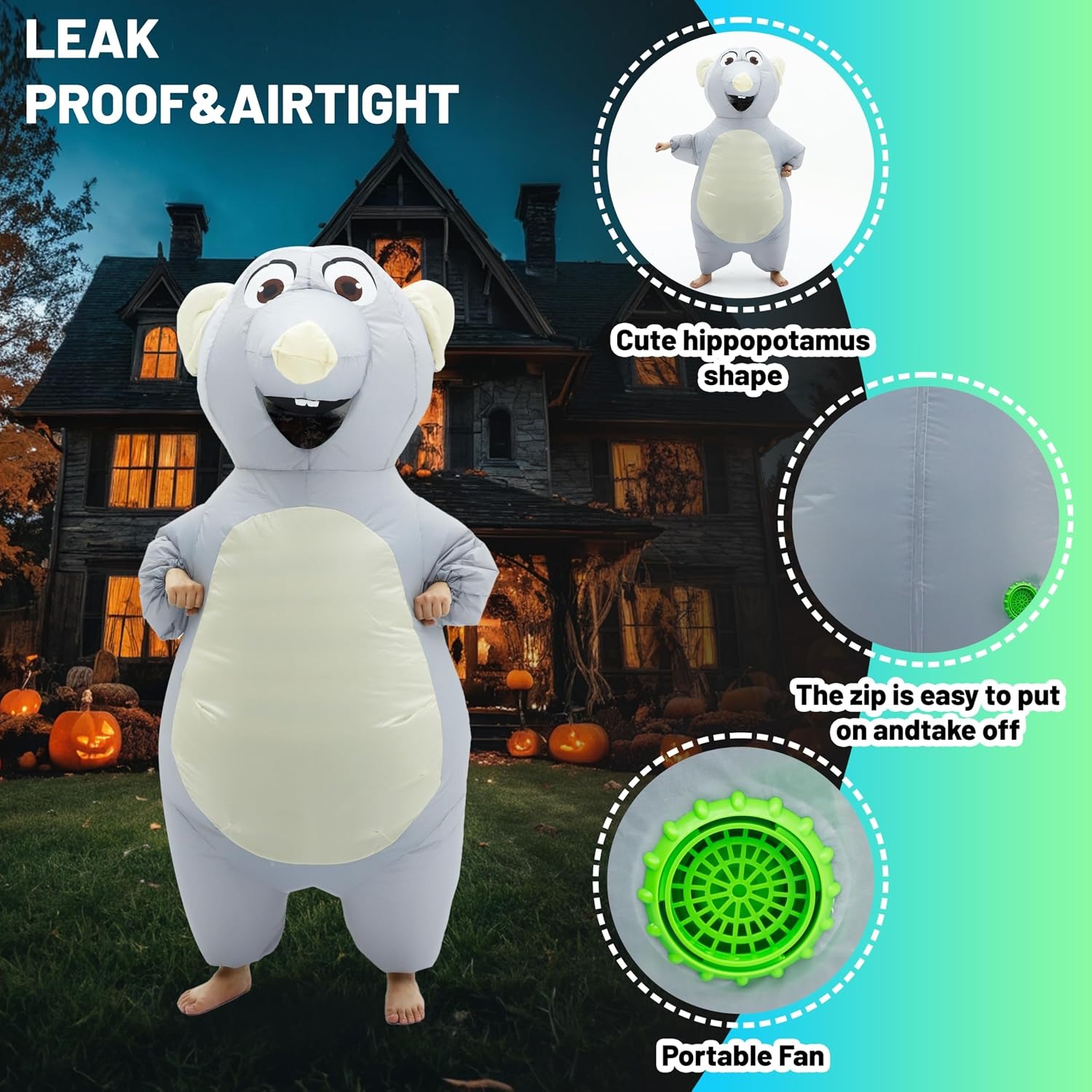 Inflatable Mouse Costume for A - Suits review and price