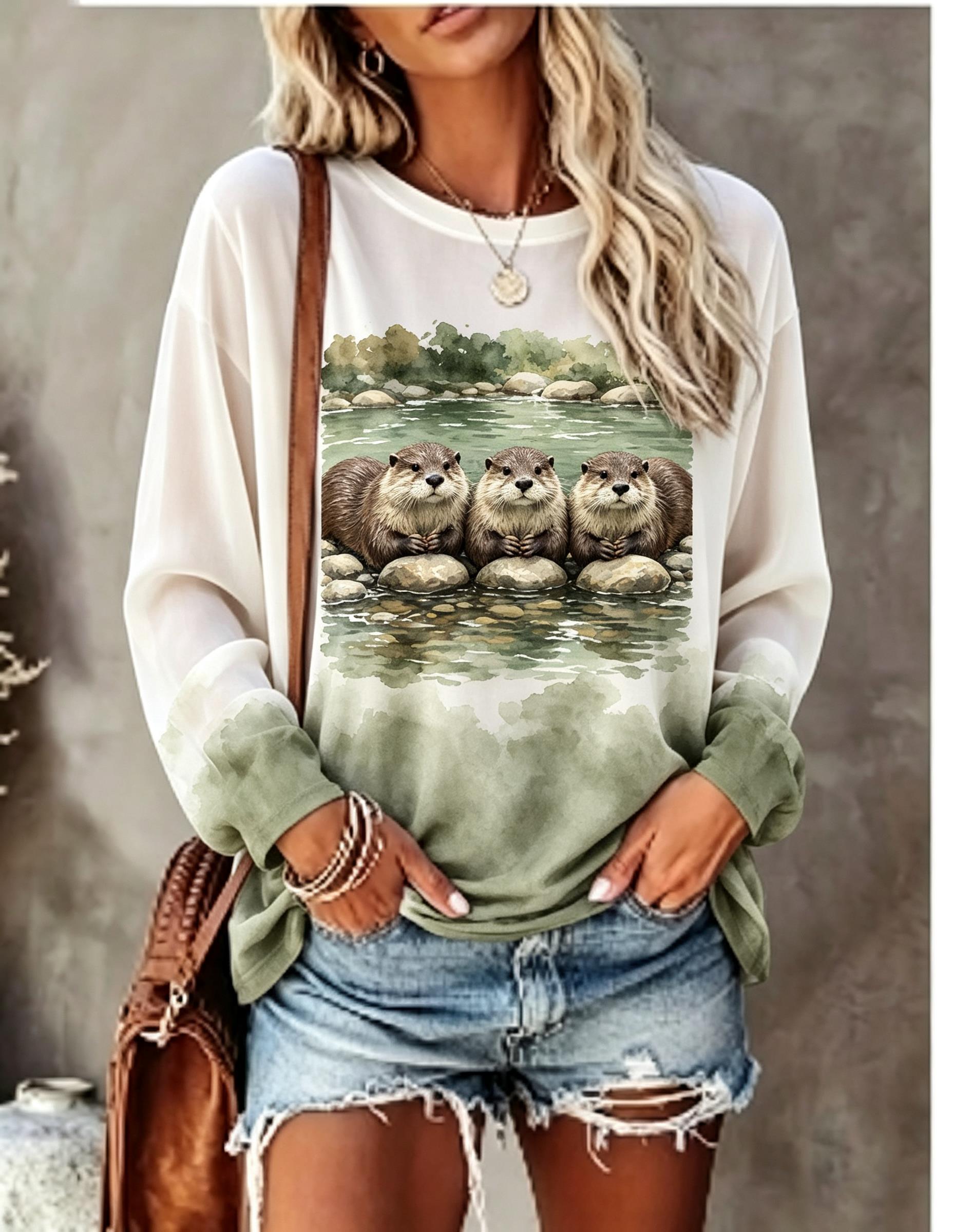 Women Long Sleeve T Shirt Cute - T-Shirts review and price